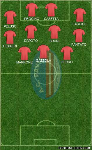 Pavia Formation 2014