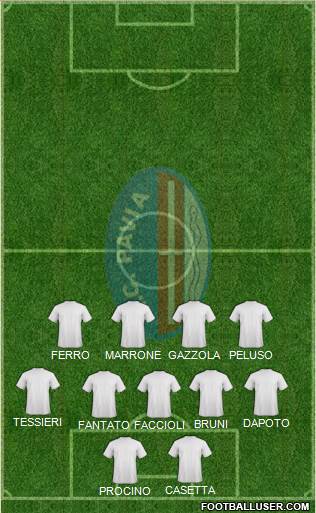 Pavia Formation 2014
