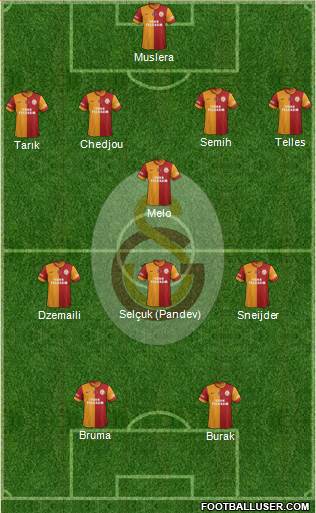Galatasaray SK Formation 2014