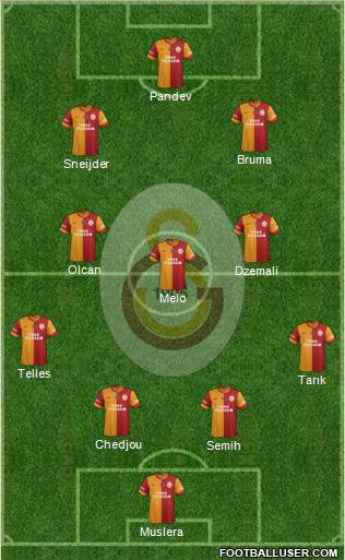 Galatasaray SK Formation 2014