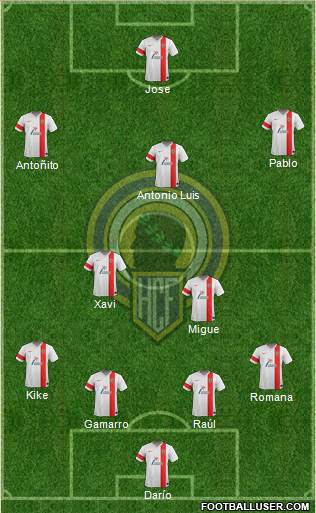 Hércules C.F., S.A.D. Formation 2014