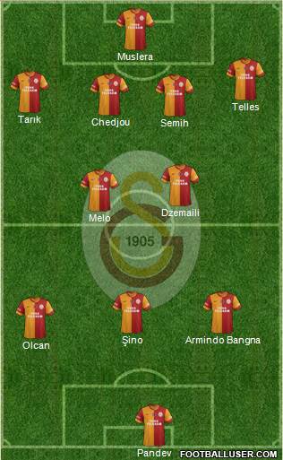 Galatasaray SK Formation 2014
