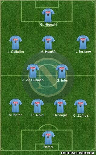 Napoli Formation 2014