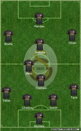 Galatasaray SK Formation 2014
