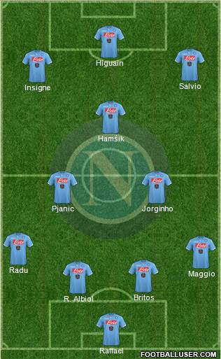 Napoli Formation 2014