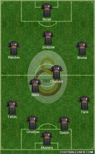 Galatasaray SK Formation 2014