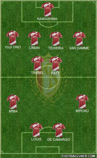 R Standard de Liège Formation 2014