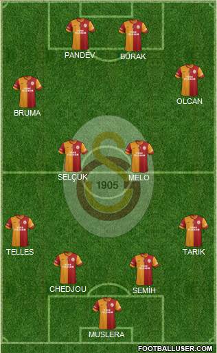 Galatasaray SK Formation 2014