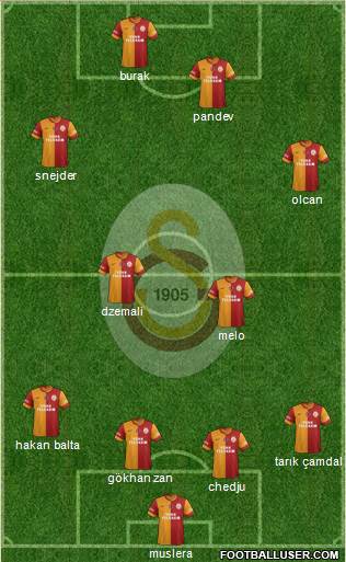Galatasaray SK Formation 2014