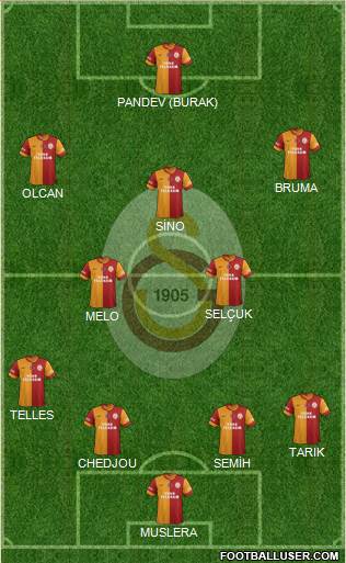 Galatasaray SK Formation 2014