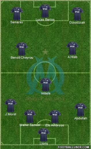 Olympique de Marseille Formation 2014