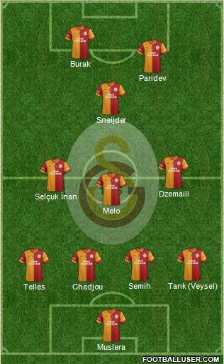 Galatasaray SK Formation 2014