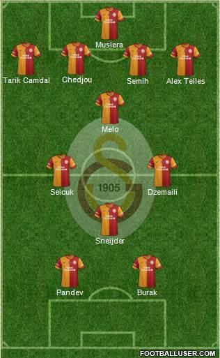 Galatasaray SK Formation 2014