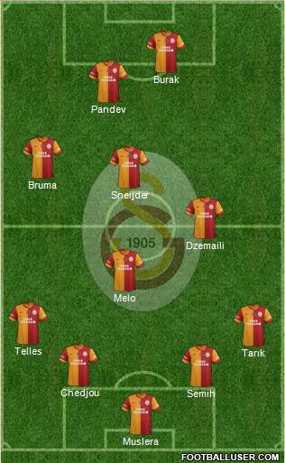 Galatasaray SK Formation 2014