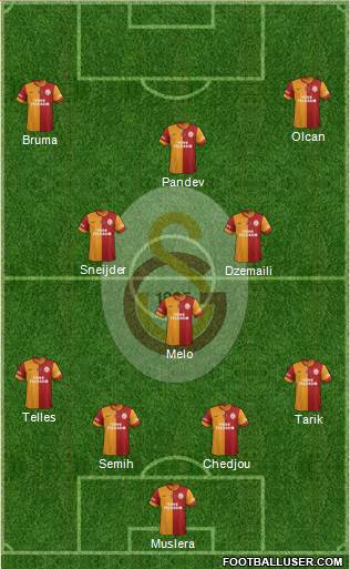 Galatasaray SK Formation 2014