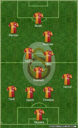 Galatasaray SK Formation 2014