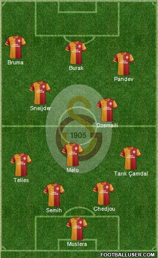 Galatasaray SK Formation 2014