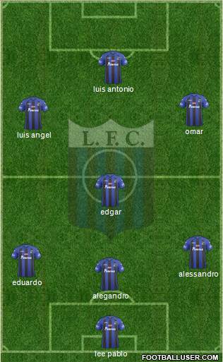 Liverpool Fútbol Club Formation 2014