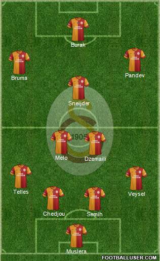 Galatasaray SK Formation 2014