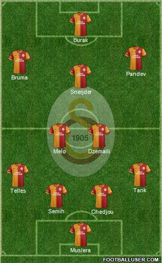 Galatasaray SK Formation 2014