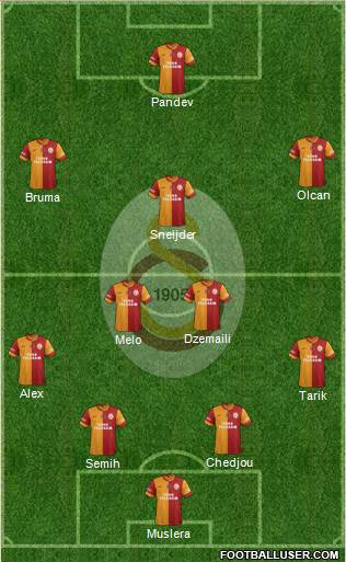 Galatasaray SK Formation 2014
