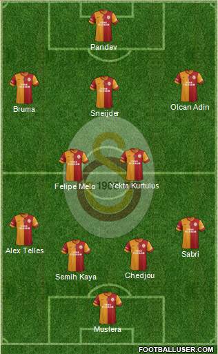 Galatasaray SK Formation 2014