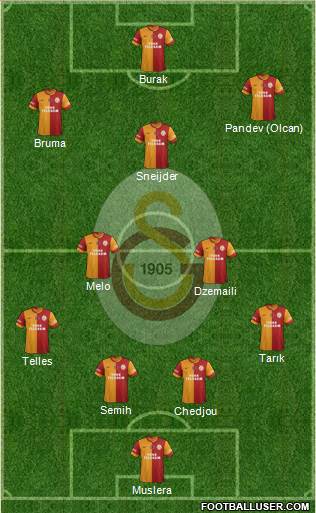 Galatasaray SK Formation 2014