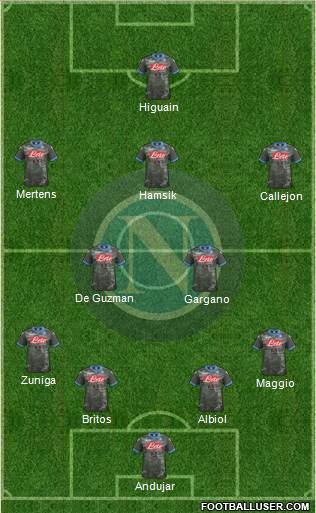 Napoli Formation 2014