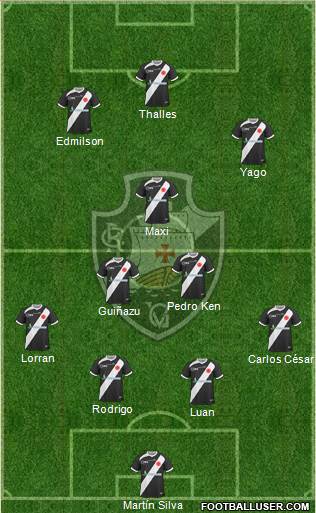 CR Vasco da Gama Formation 2014