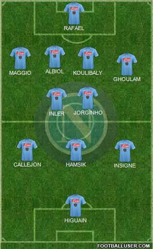 Napoli Formation 2014