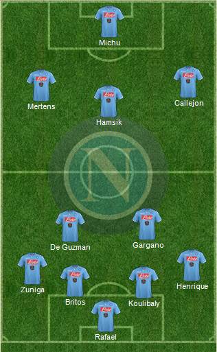 Napoli Formation 2014
