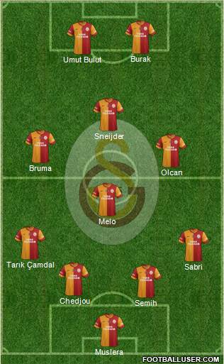 Galatasaray SK Formation 2014
