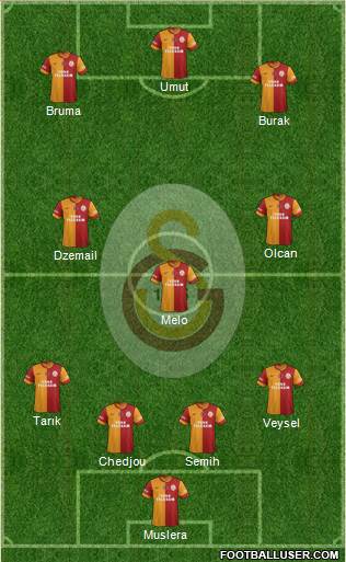 Galatasaray SK Formation 2014
