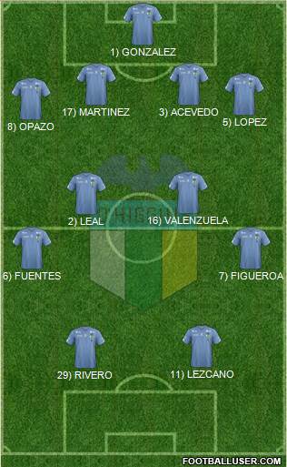 CD O'Higgins de Rancagua S.A.D.P. Formation 2014