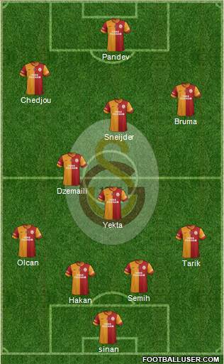 Galatasaray SK Formation 2014