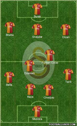 Galatasaray SK Formation 2014