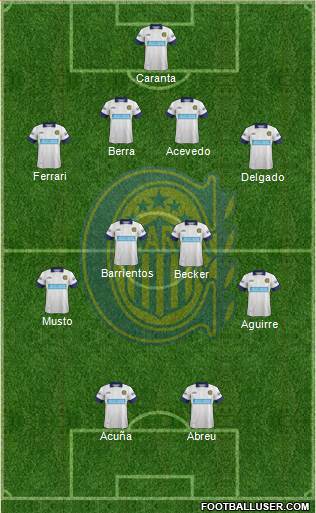 Rosario Central Formation 2014