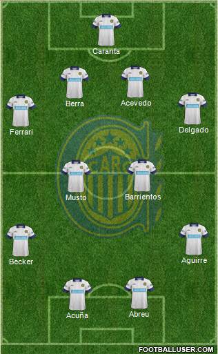 Rosario Central Formation 2014