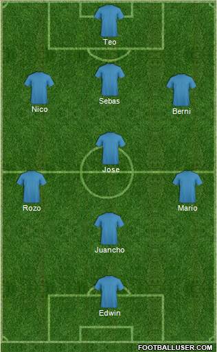 Tottenham Hotspur Formation 2014