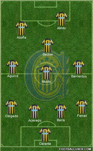 Rosario Central Formation 2014