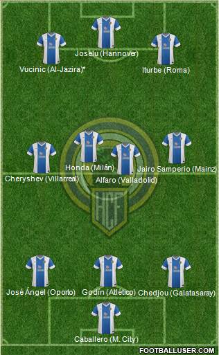 Hércules C.F., S.A.D. Formation 2014