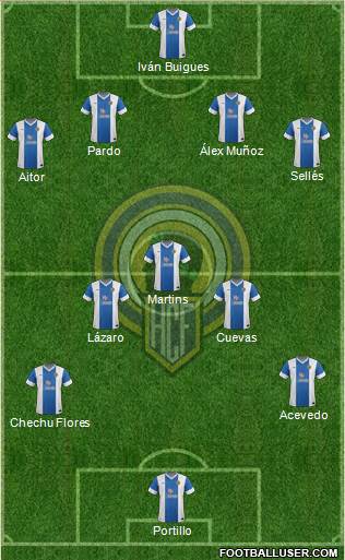 Hércules C.F., S.A.D. Formation 2014
