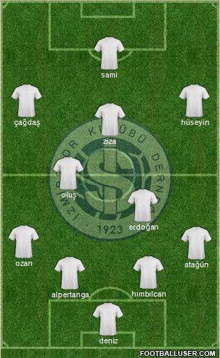 Izmirspor Formation 2014