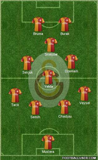 Galatasaray SK Formation 2014