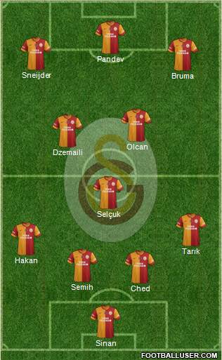 Galatasaray SK Formation 2014