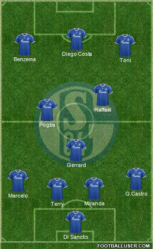 FC Schalke 04 Formation 2014