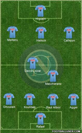 Napoli Formation 2014