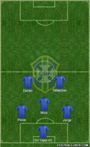Brazil Formation 2014