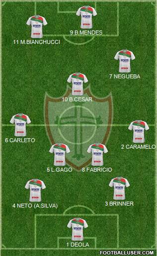 A Portuguesa D Formation 2014