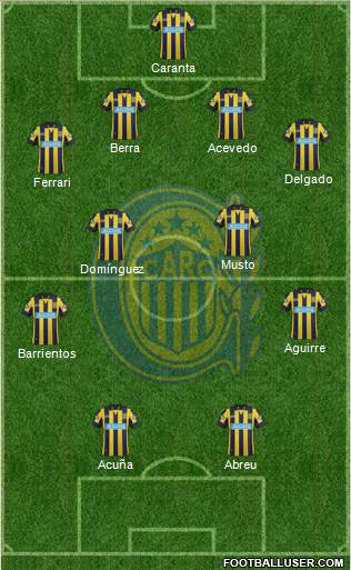 Rosario Central Formation 2014